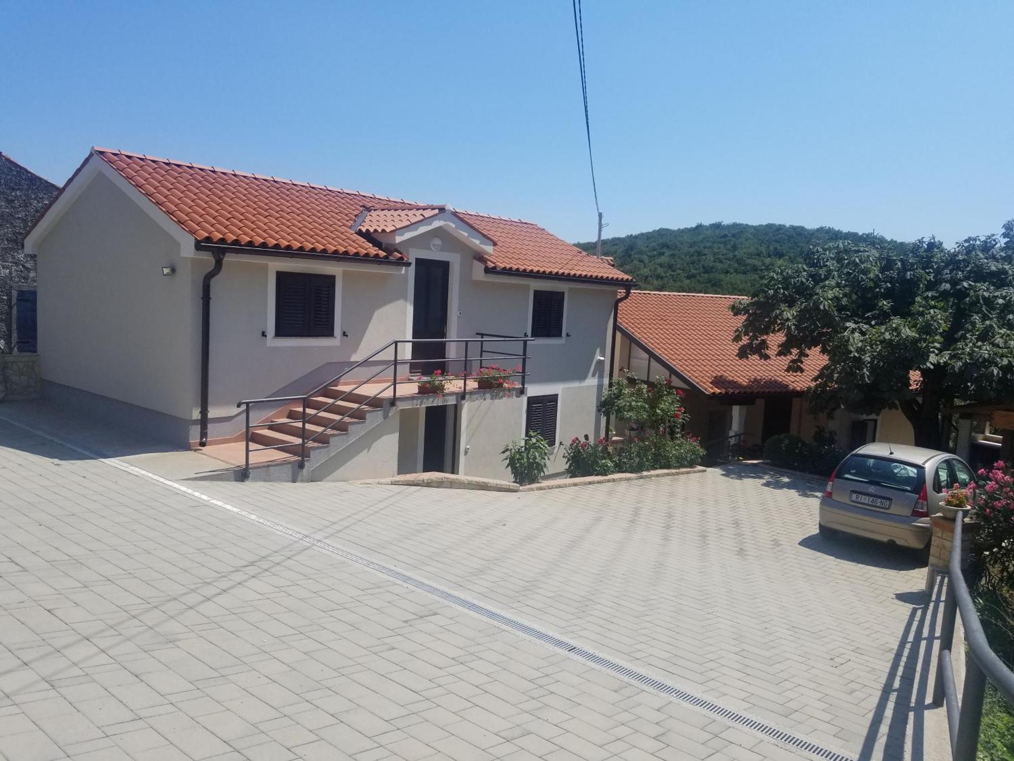 Apartment Podini Brseč Esterno foto