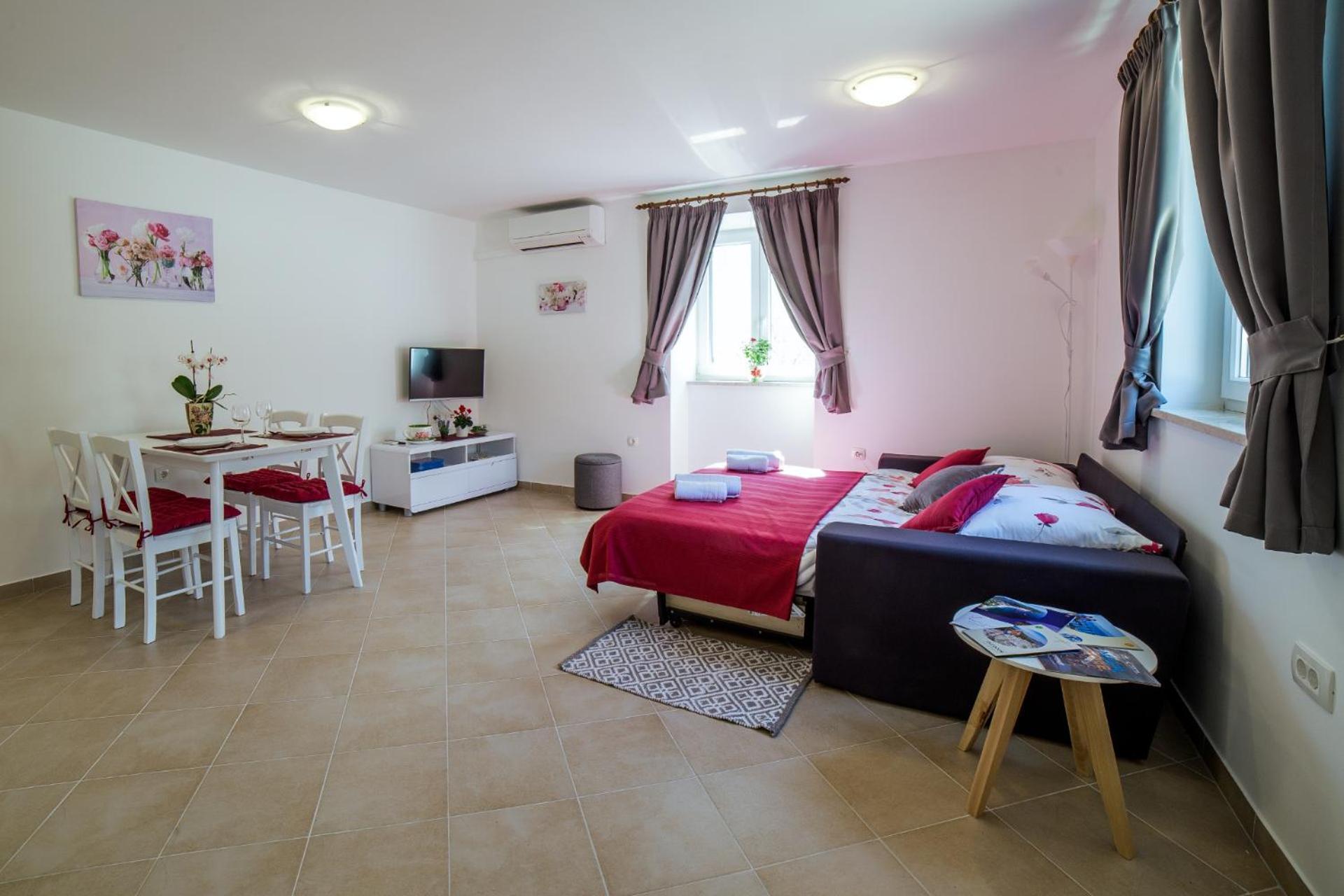 Apartment Podini Brseč Esterno foto